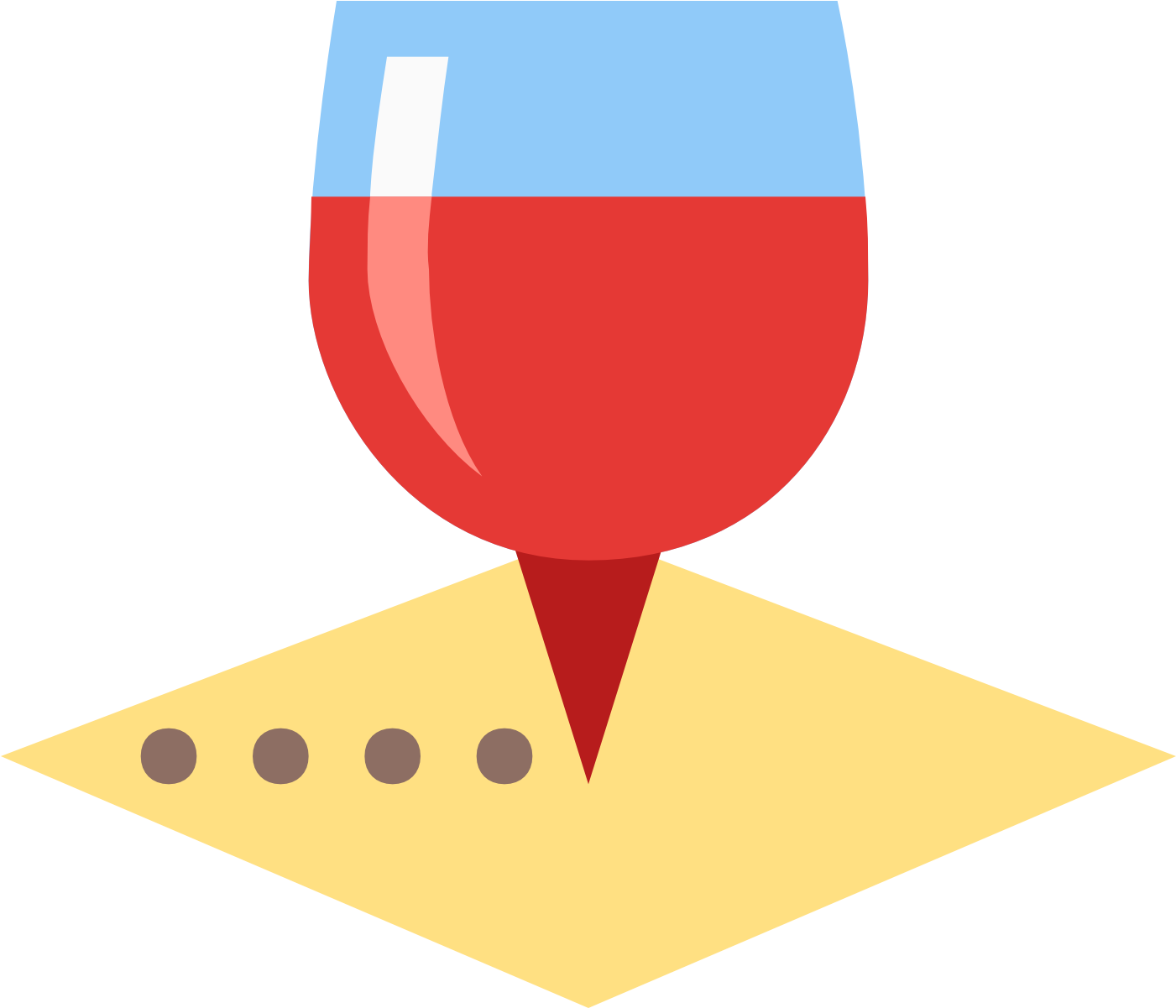 Pinpoint Location Icon PNG with transparent background