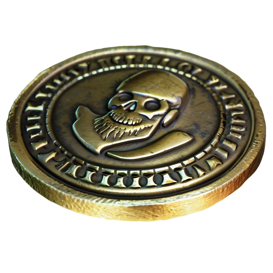 Pirate Coin PNG 2 PNG image with a transparent background, free high-resolution download