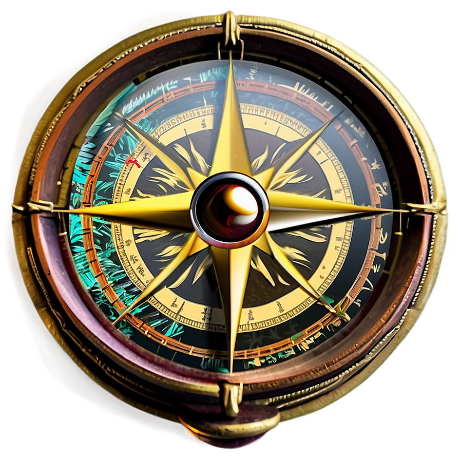Pirate Compass and Map PNG 39 PNG with transparent background