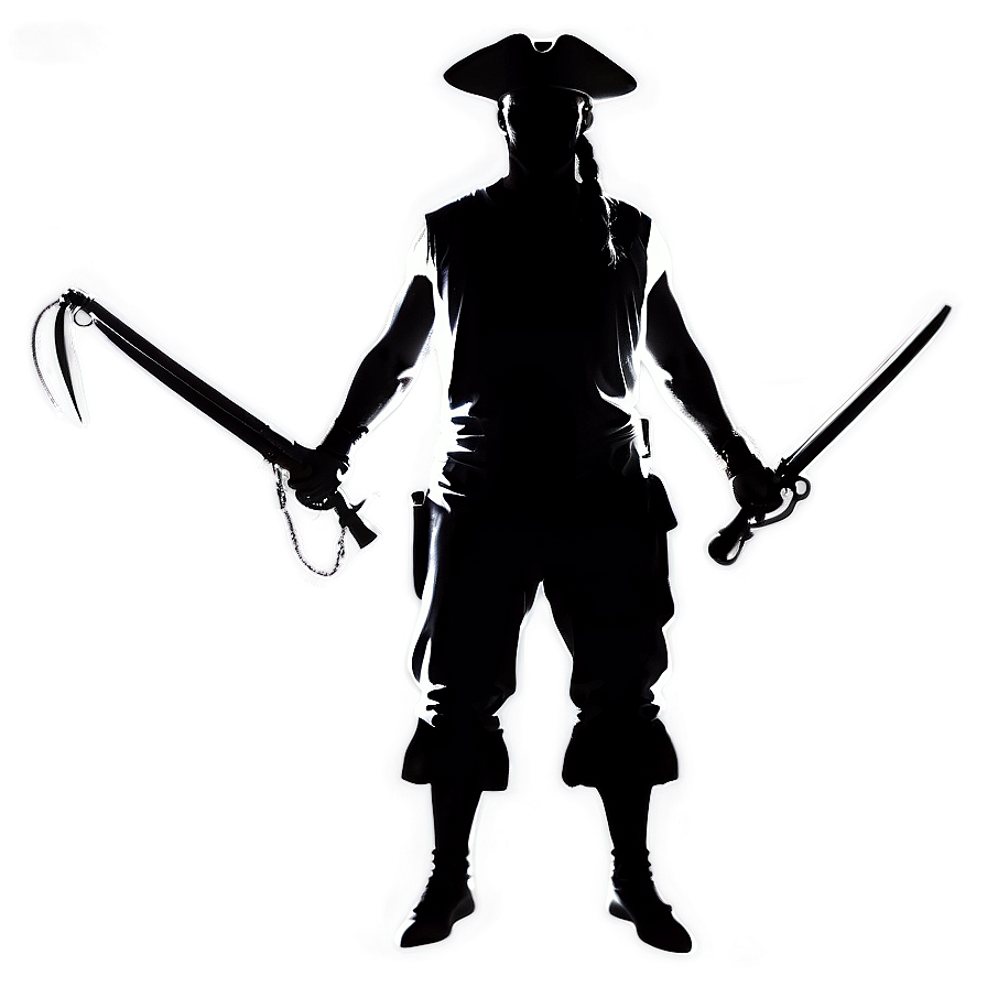 Pirate Crew Silhouette PNG 05212024 PNG with transparent background