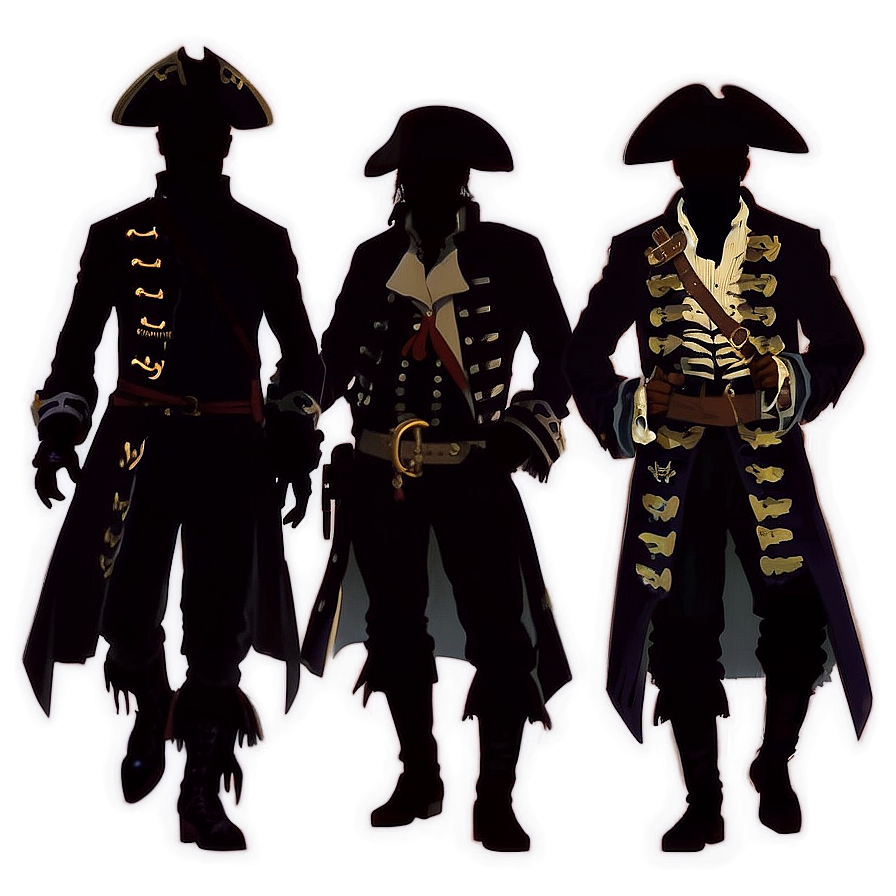 Pirate Crew Silhouette PNG 58 PNG with transparent background