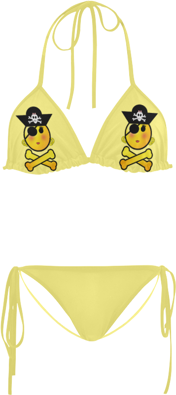Pirate Emoji Bikini Design