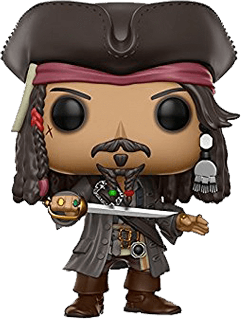 Pirate Figure With Swordand Compass