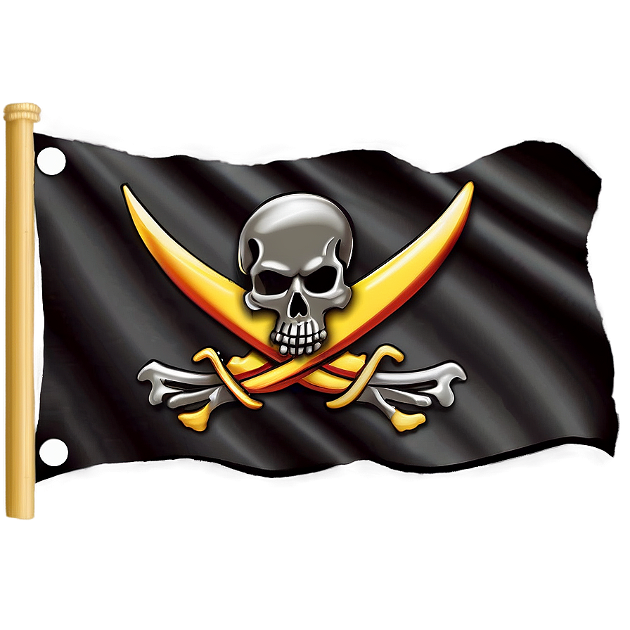 Pirate Flag Emblem Png 32