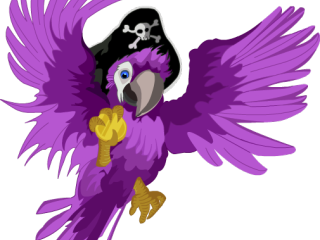 Macaw Clipart Pirate Parrot - Pirate Parrot No Background PNG with transparent background