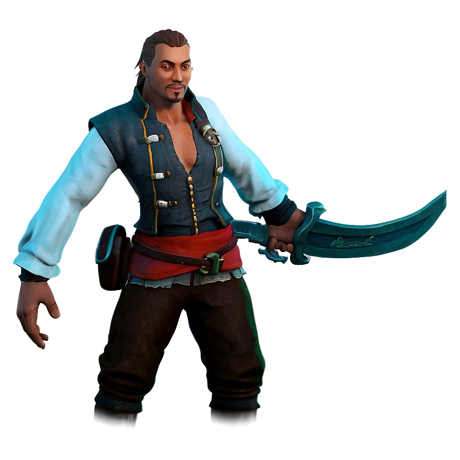 Pirate Rogue Adventurer Png Hsb