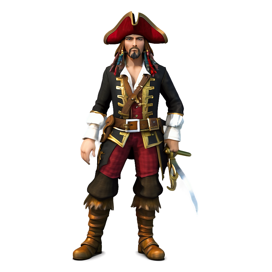 Pirate Rogue Adventurer Png Sva