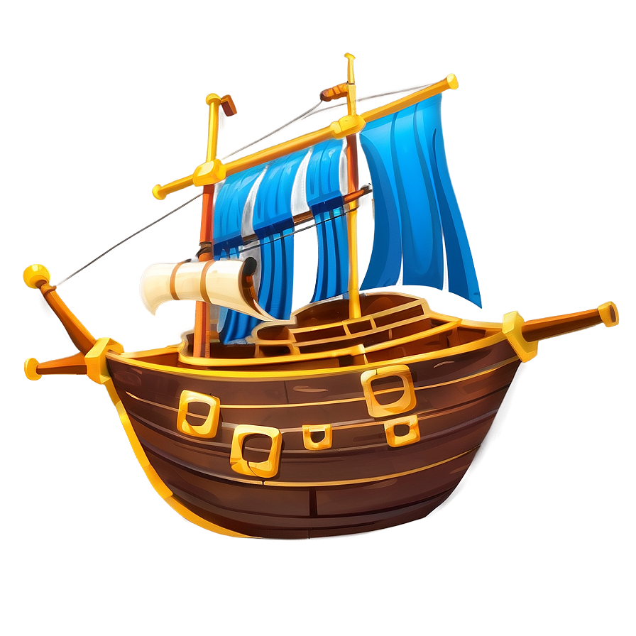 Pirate Ship Adventure PNG 72 PNG with transparent background