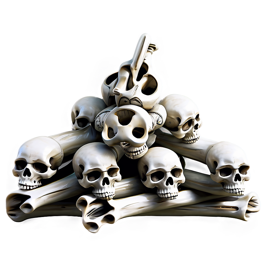 Pirate Ship Bone Pile Png Atb34