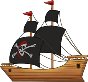 Pirate Ship Illustration