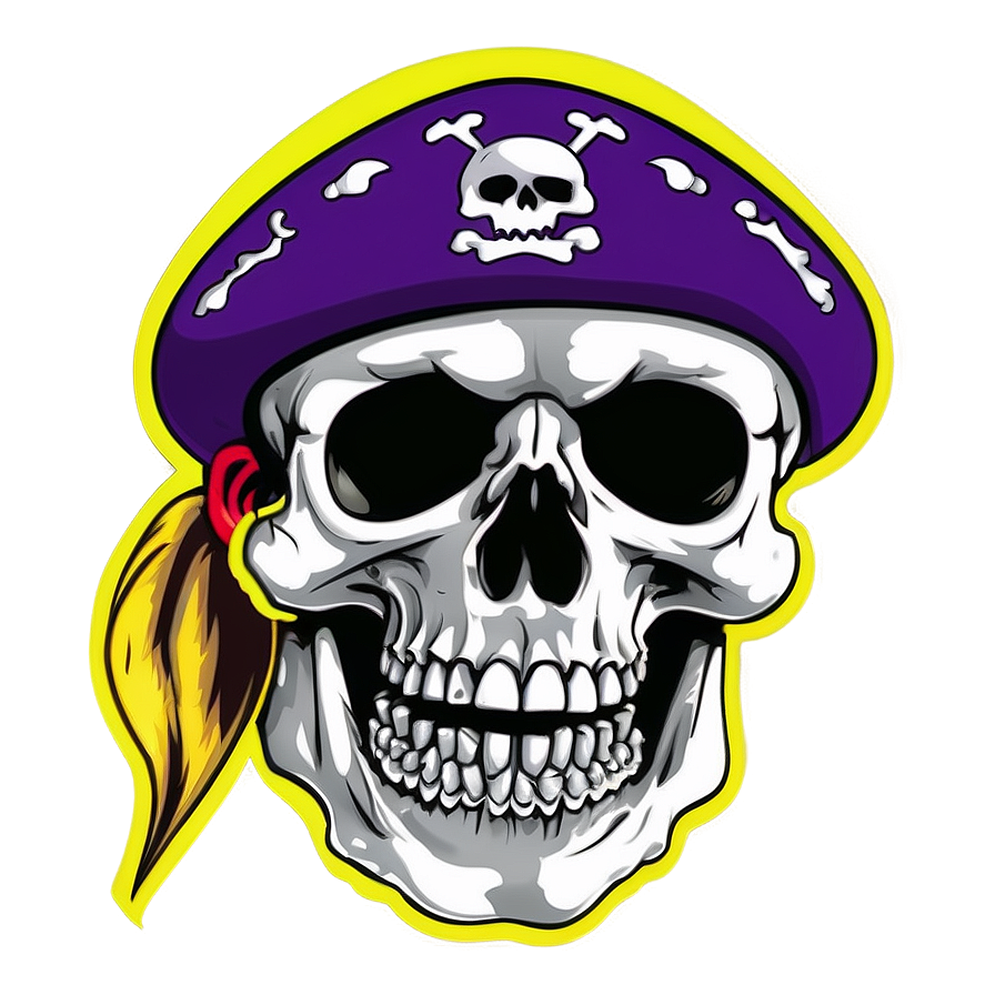 Pirate Skull Emblem Png A