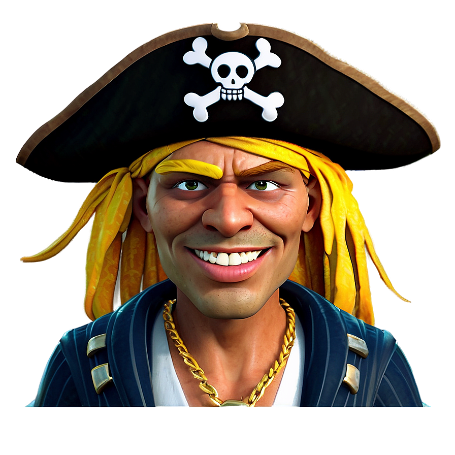 Pirate Theme Cartoon Character Png 06122024