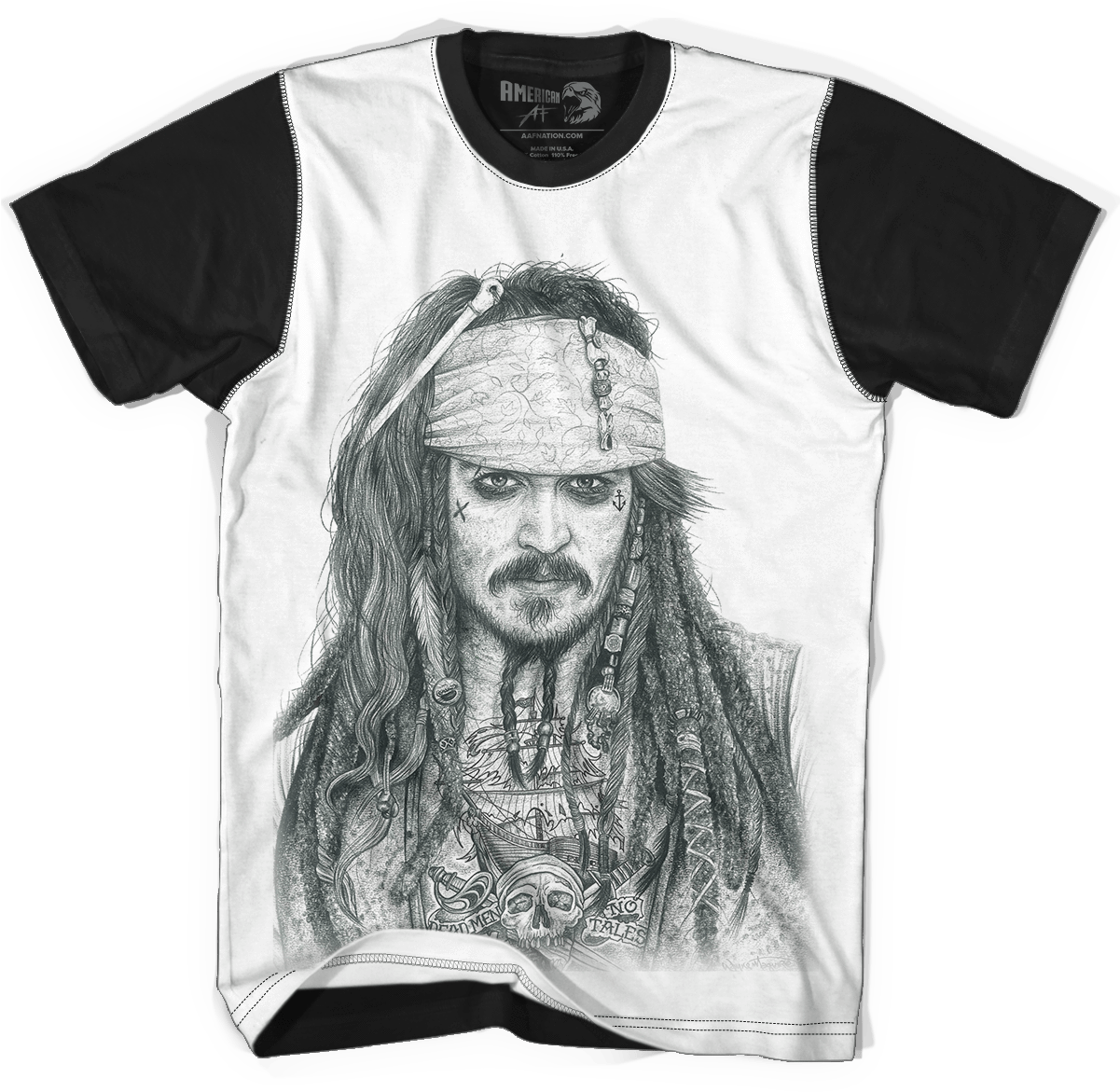 Pirate Themed T Shirt Design