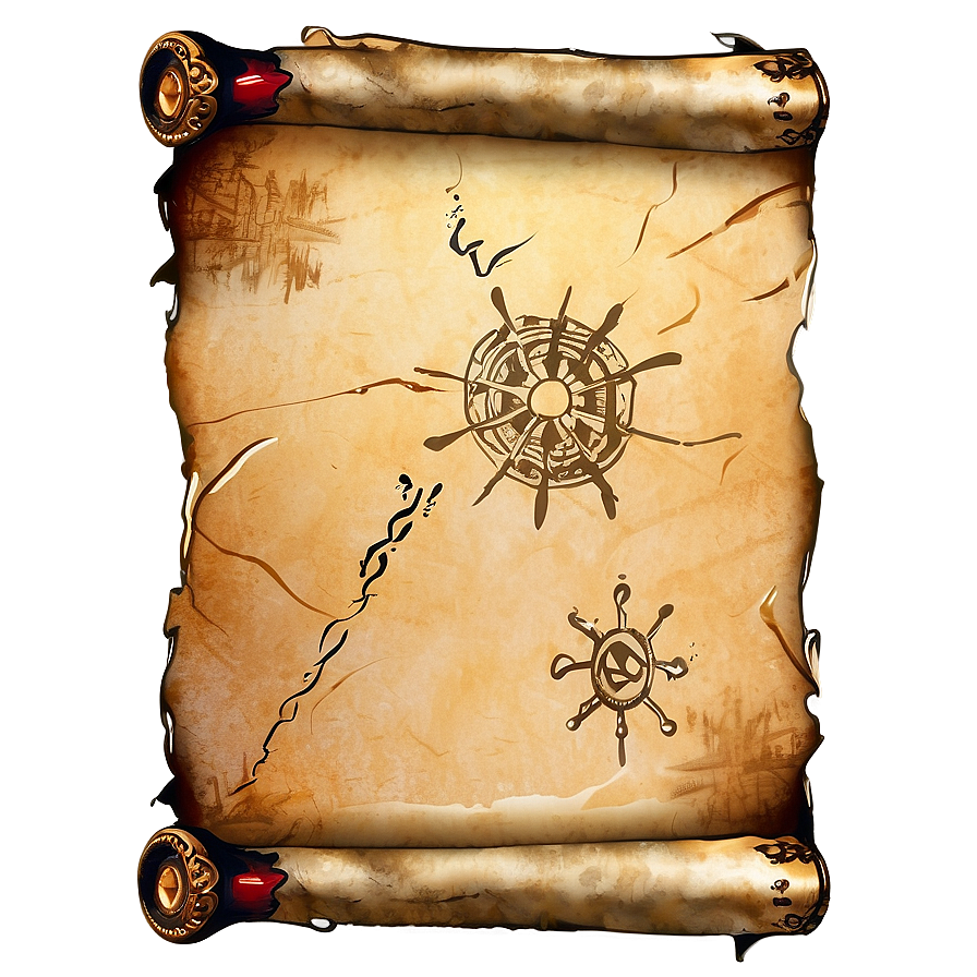 Pirate Treasure Map PNG 88 PNG with transparent background