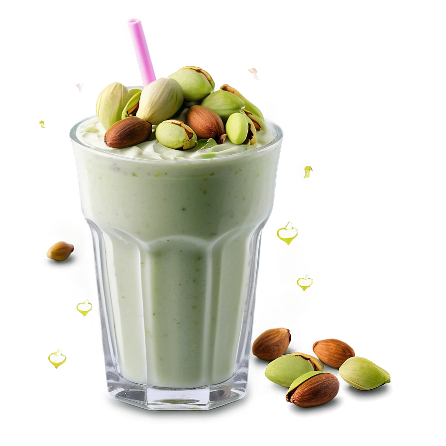 Pistachio Milkshake Png Dah