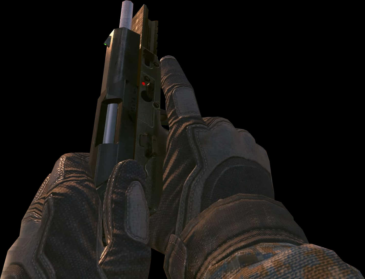 Pistol Reloadin Action PNG with transparent background