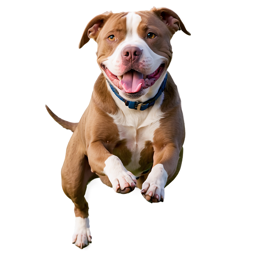 Pitbull Jumping Png Qvl