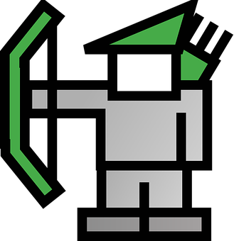 Pixel Archer Icon