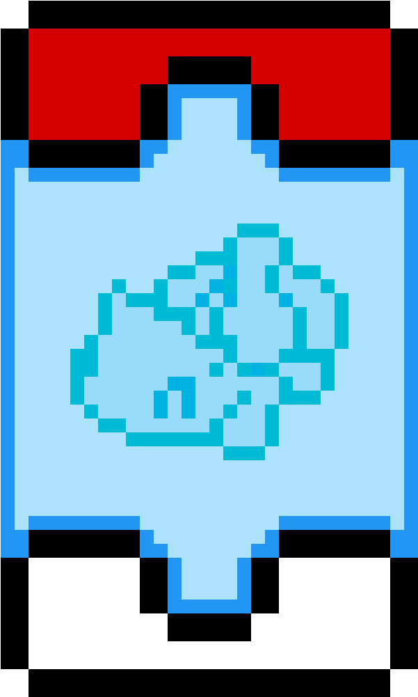 Pixel Art Blue Shirt Character PNG with transparent background