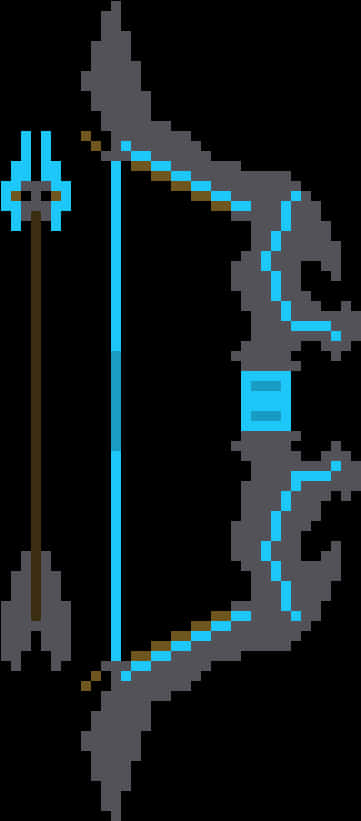 Pixel Art Bowand Arrow