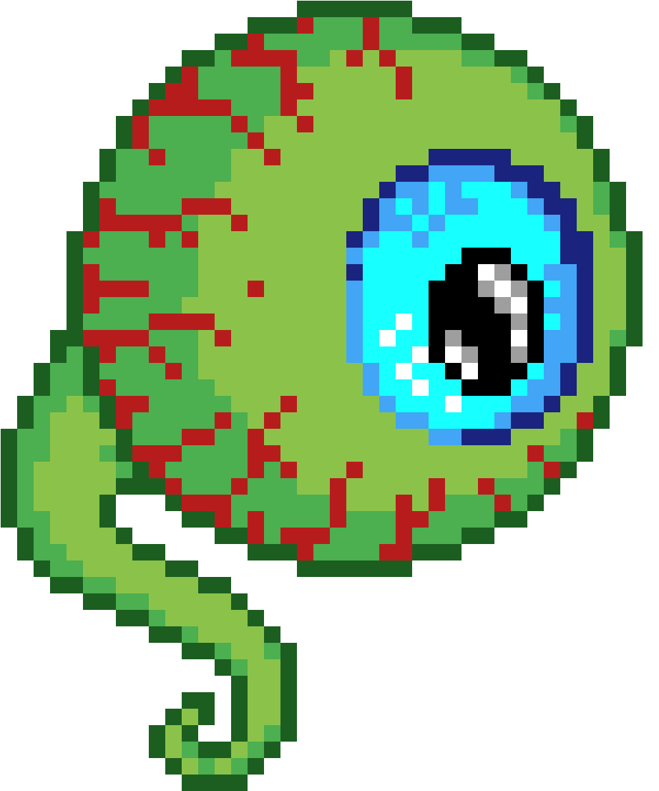 Pixel_ Art_ Eye_with_ Tentacle