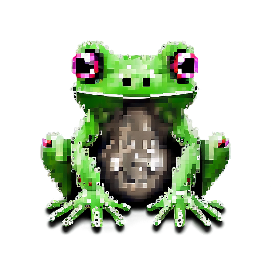 Pixel Art Frog Png Eli71