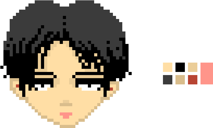 Pixel Art Levi Ackerman