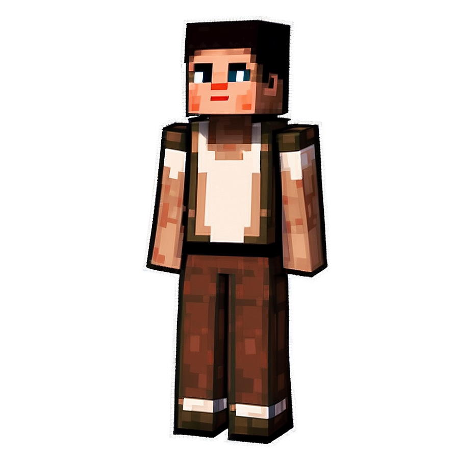 Pixel Art Minecraft Villager Png 73