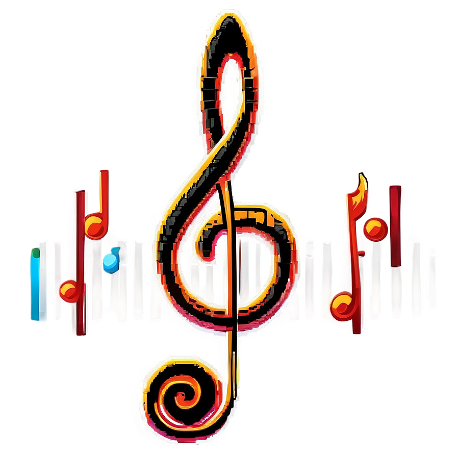 Pixel Art Music Note Png Hxt68