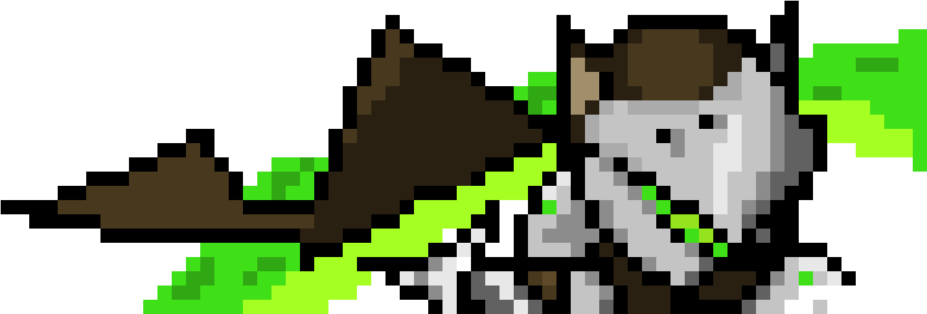 Pixel Art Overwatch Genji, HD Png Download PNG with transparent background