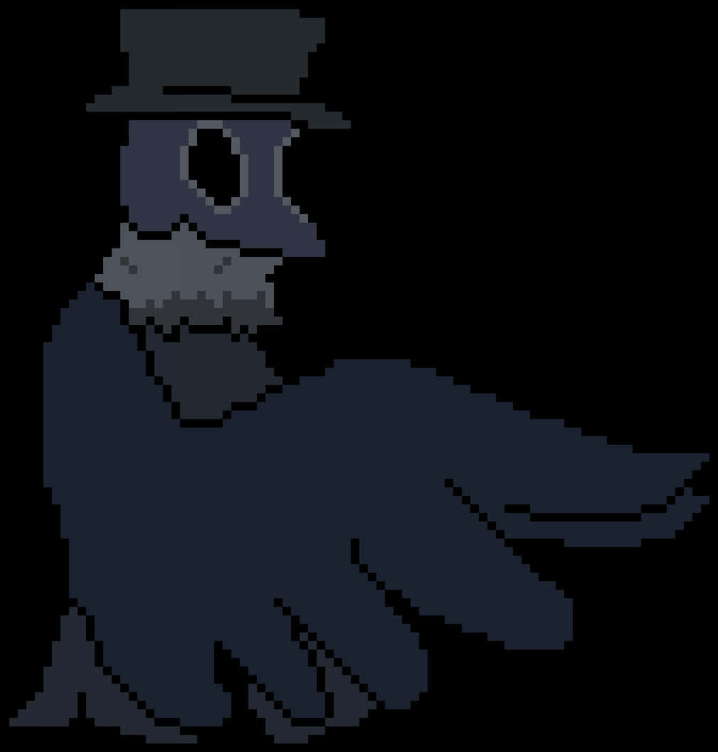 Pixel Art Plague Doctor