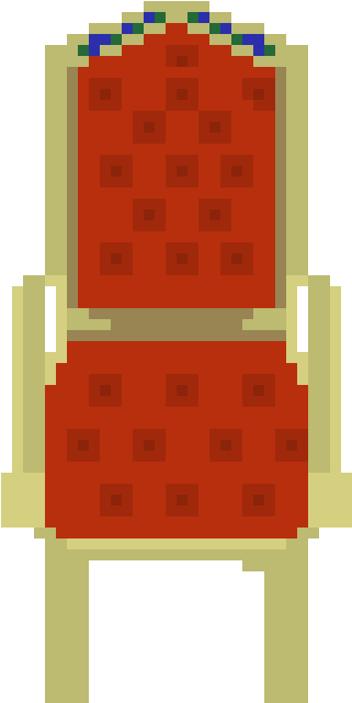 Pixel Art Throne, HD Png Download PNG with transparent background