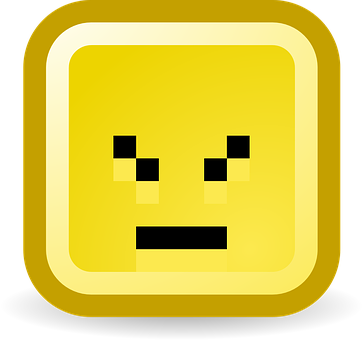 Pixel Art Sleeping Emoji PNG with transparent background