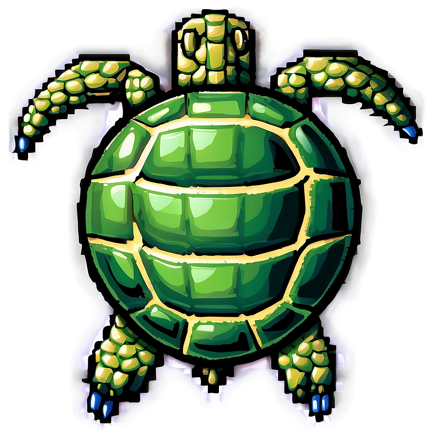 Pixel Art Turtle Icon Png Hkq