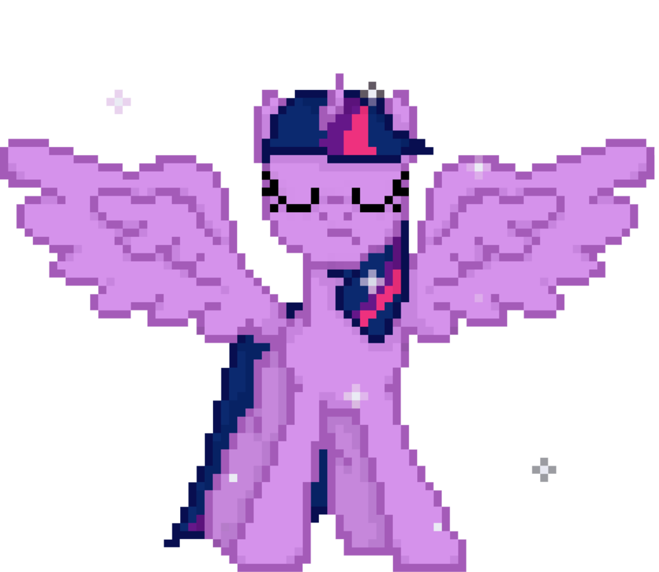 Pixel Art Twilight Sparkle