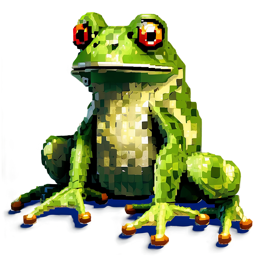 Pixel Frog Sprite Png Mdu