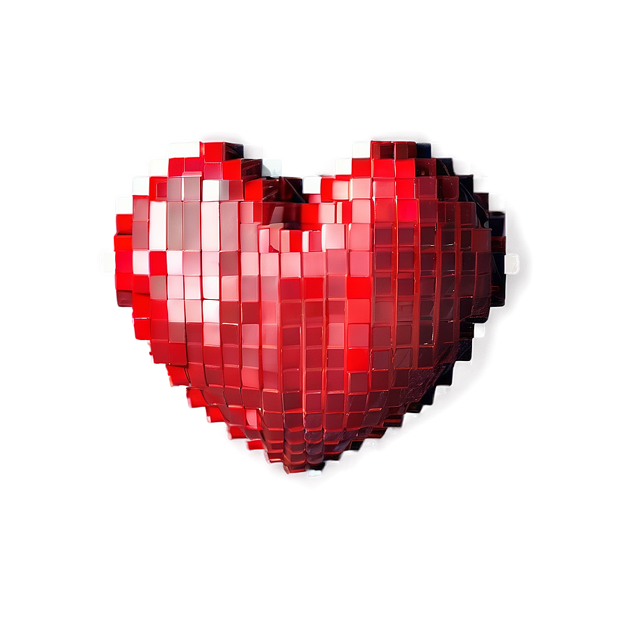 Pixel Heart Emoji Png Ufk59