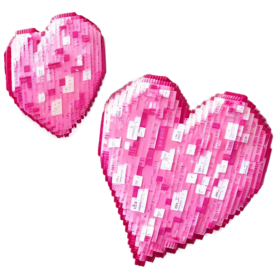 Pixel Pink Heart Png Lju9