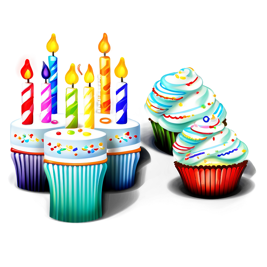 Pixel Style Birthday Cake Png 06112024