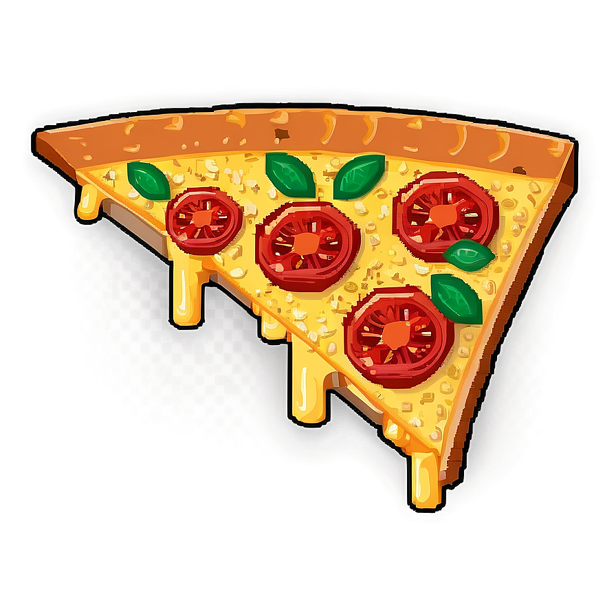 Pixel Style Pizza Slice Png 89