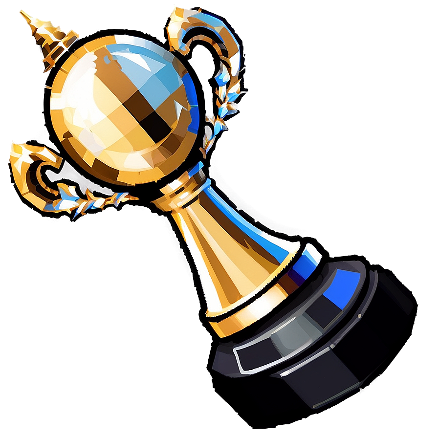 Pixel Style Trophy Cup Png 51