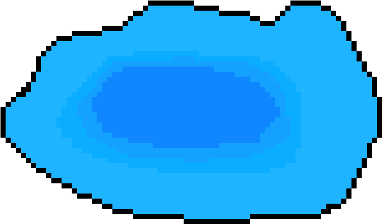 Pixel Portrait , Png Download - Lake Pixel Art Png, Transparent Png PNG with transparent background