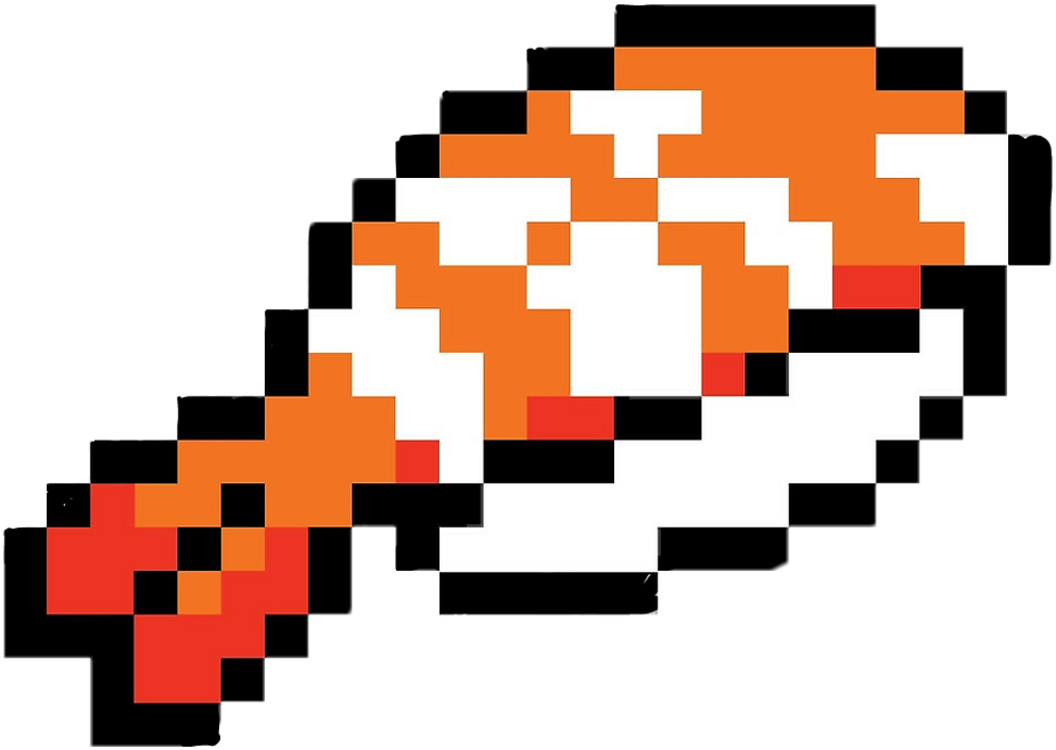 Pixelated Fox Tail