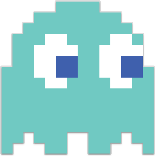 Download Blue Games Ghosts Pac-man Ghost Free Download - Transparent Background Pacman Ghosts, HD Png Download PNG with transparent background