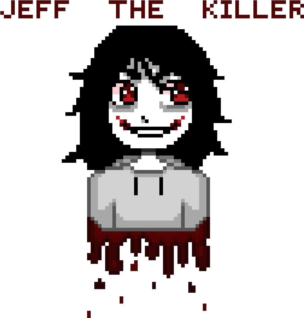 Pixelated Horror Character