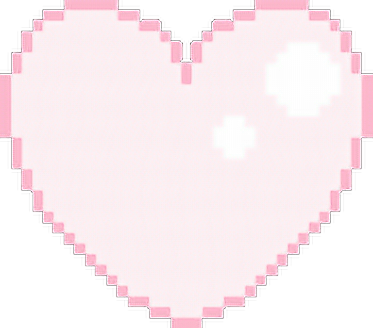 Pixel Heart Png - Pink Heart Pixel Art, Transparent Png PNG with transparent background