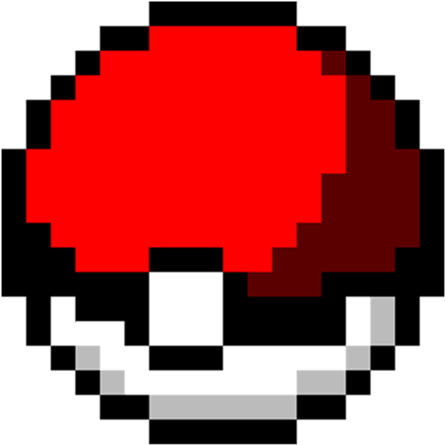 Pixelated Red Mushroom Icon