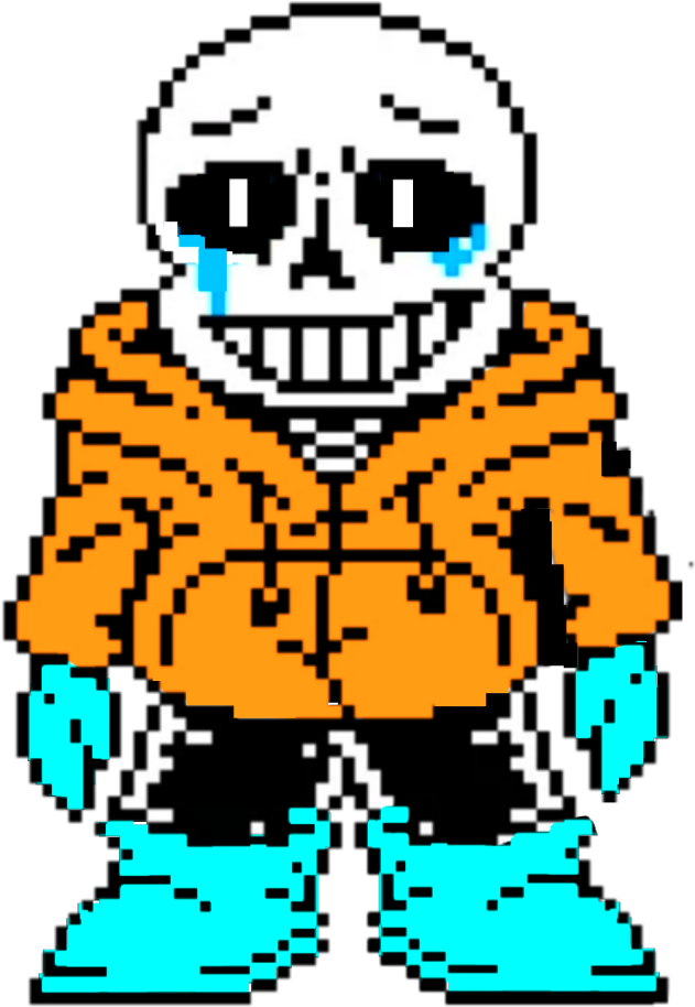 Pixelated Sans Crying