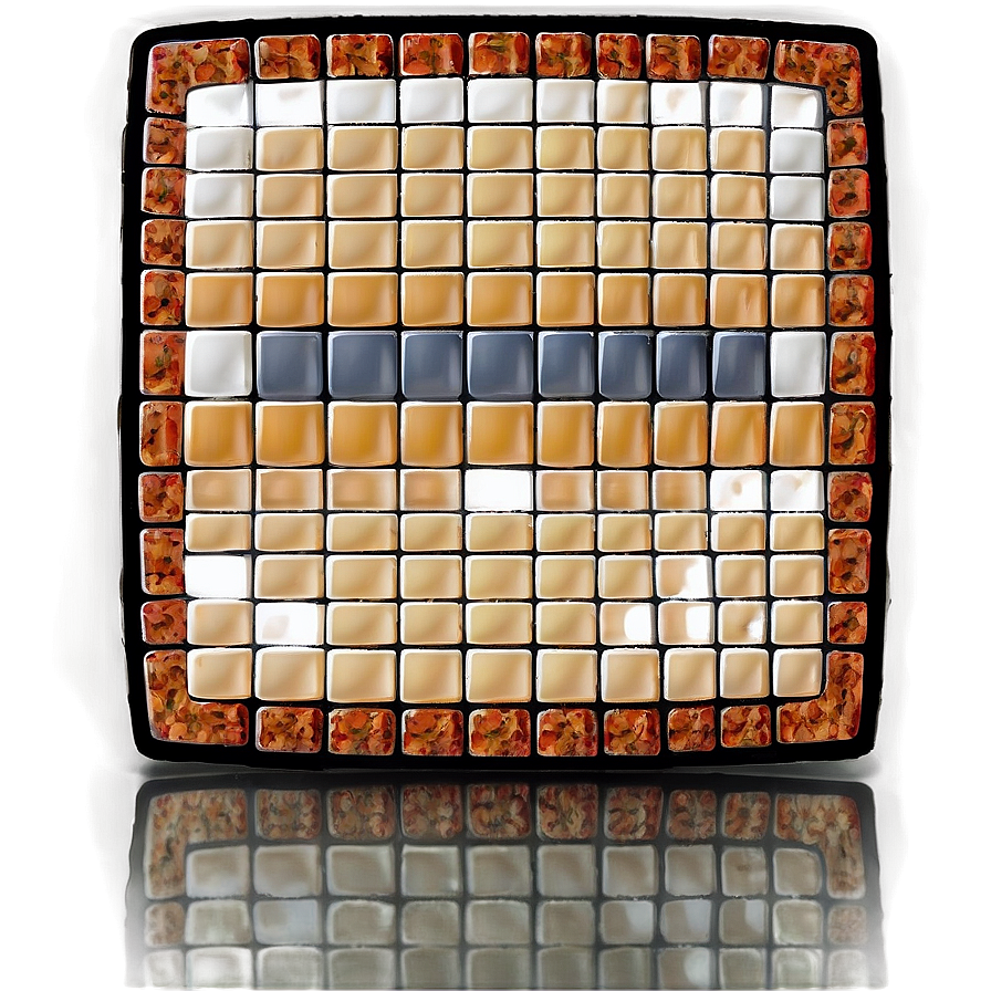 Pixelated Square Mosaic Png Efr21