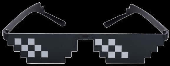 Pixelated Sunglasses M L G Style